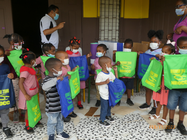 Children at basic school