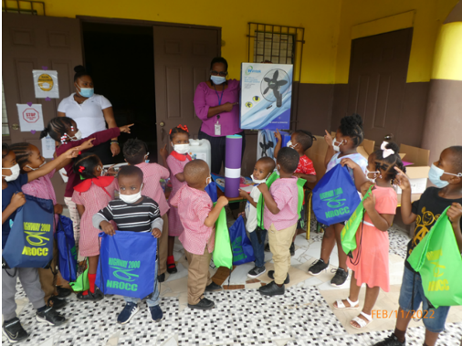 Children at basic school