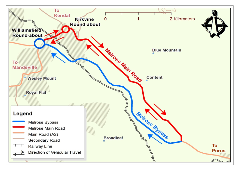 FIGURE 1: MELROSE BYPASS